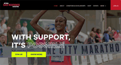 Desktop Screenshot of blackmarathoners.org